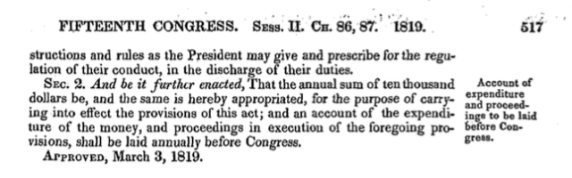 Indian Civilization Act 1819 2